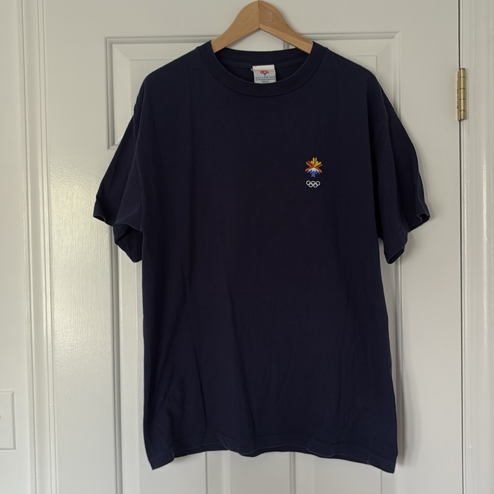 VTG Y2K Salt Lake City Winter Olympics 2002 T Shirt large official